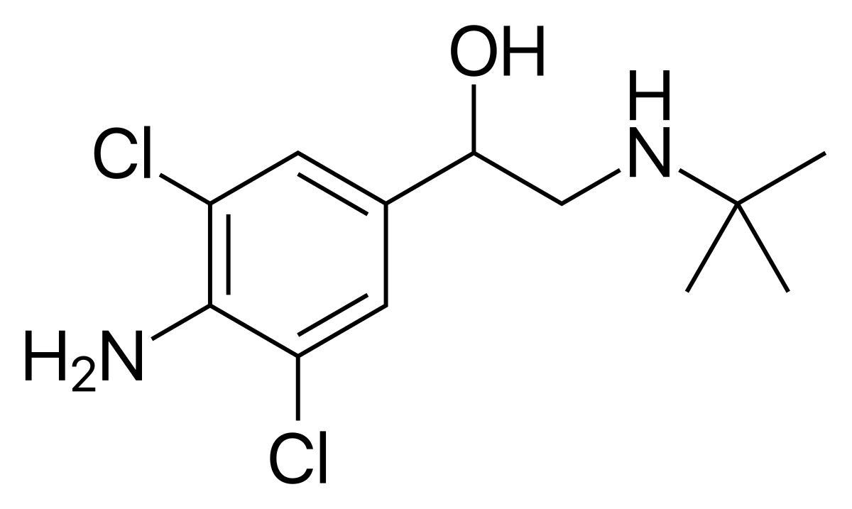 Clenbuterol structure