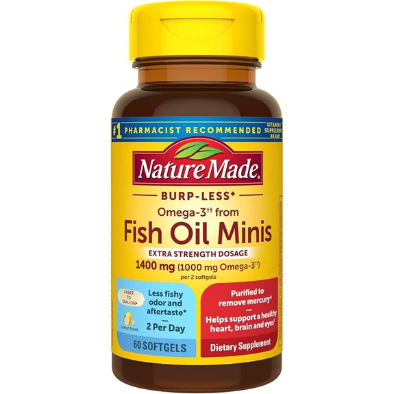 Nature Made Extra Strength Fish Oil Omega 3 Softgels