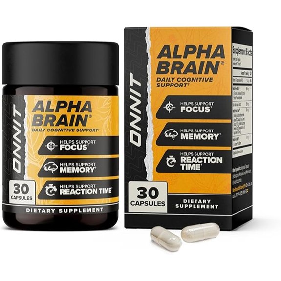 ONNIT Alpha Brain® Nootropic Supplement (30 Count)