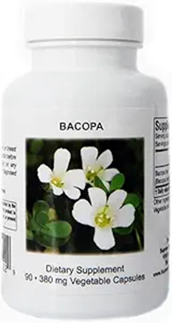 Supreme Nutrition Products Bacopa 90 Pure Bacopa Herb Vegetarian Capsules