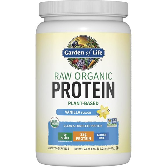 Garden of Life Vegan Protein Powder (Vanilla 1.5 LB)